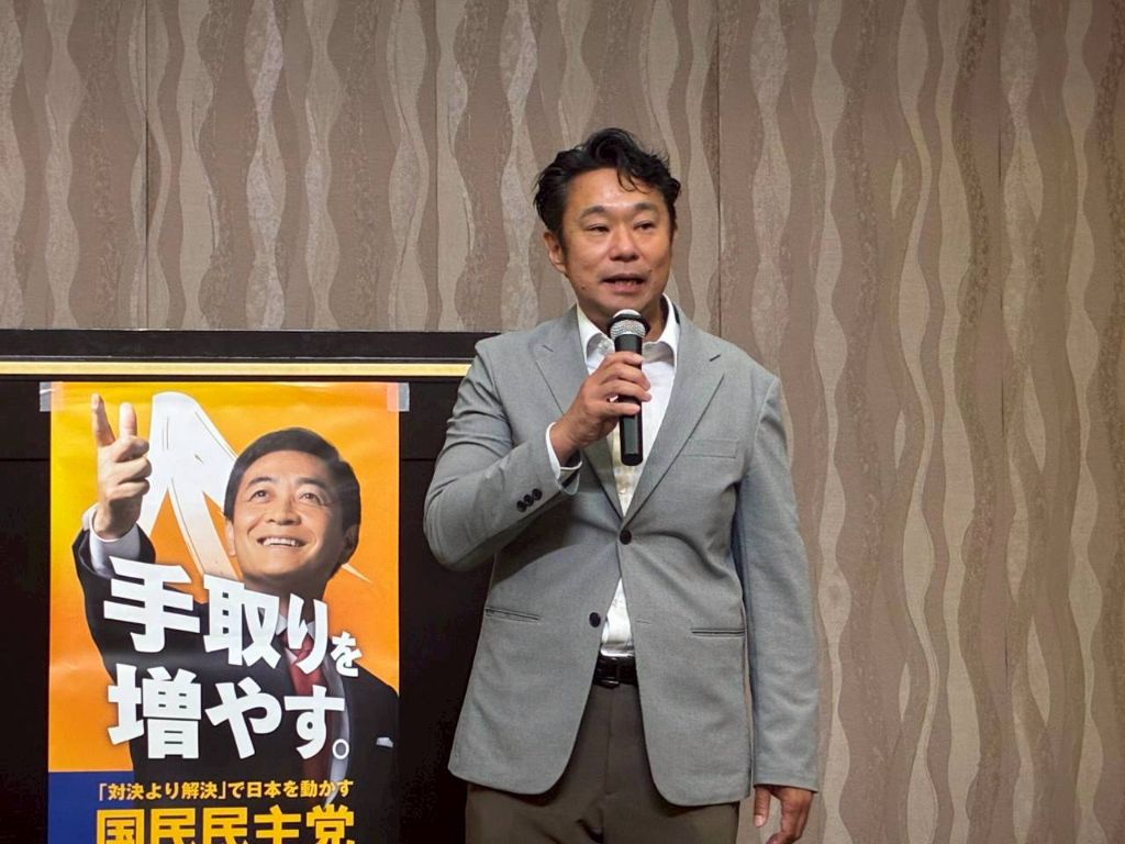 タウンミーティングでの挨拶
